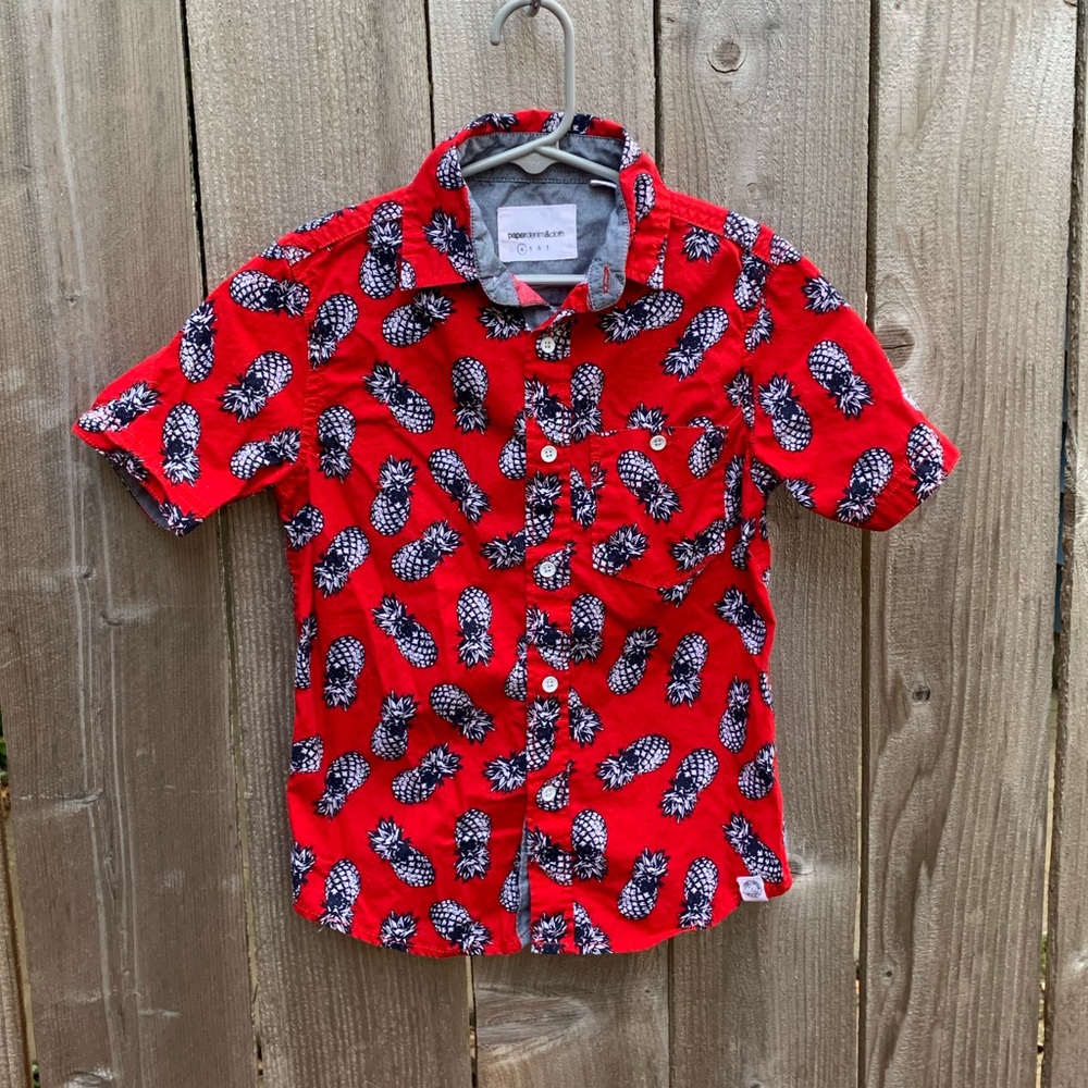 Paper Denim & Cloth boys button down